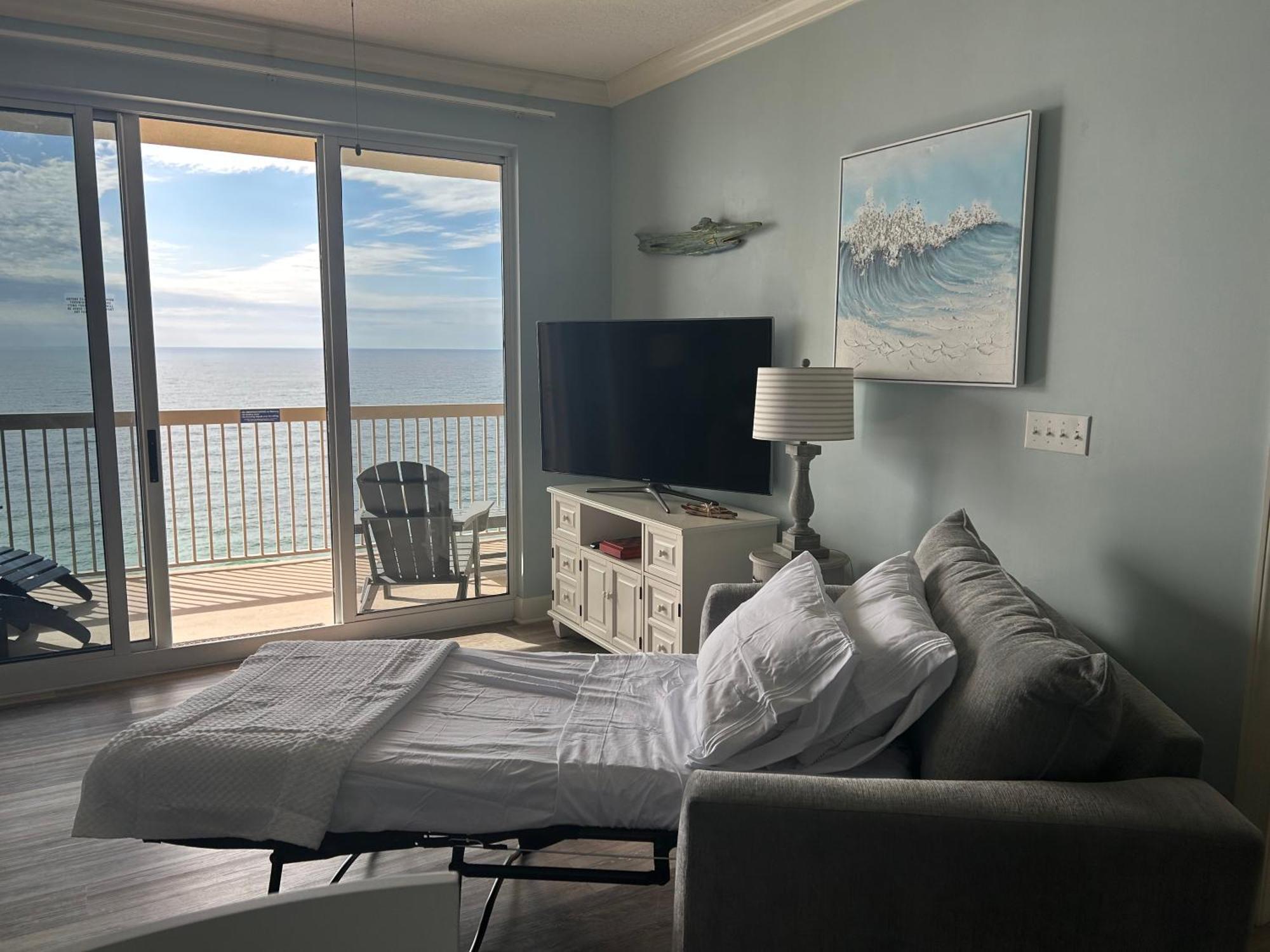 Sunrise -gulf Front- Free Chair Service Apartment Panama City Beach