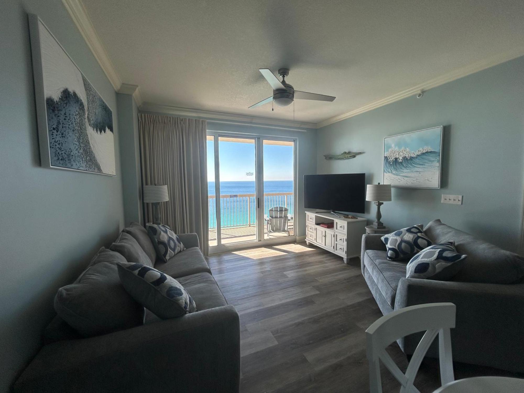 Apartment Sunrise -gulf Front- Free Chair Service Panama City Beach